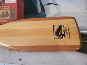 lot 154 image: Lot of Canoe Accessories Thule Carlisle Bending Branches Paddles