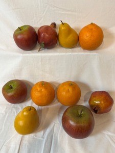 lot 216 image: Lot of Realistic Faux Fruit made from Resin 10 pcs.