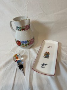 lot 217 image: KALOCSA Hungary Pitcher and More