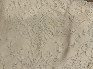 lot 298 image: Linen Collectible Pieces including Lace Henan Tablecloth New and More