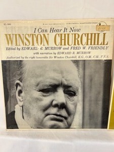 lot 85 image: Lot of 3 LP Records of Winston Churchill & President JF Kennedy Historical Speeches