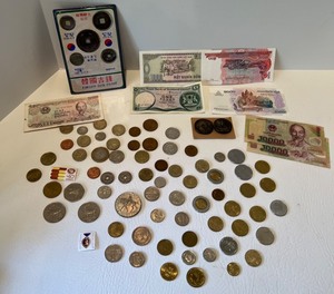 lot 8 image: Huge Foreign Coins Lot From All Over the World