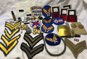 lot 15 image: Lot of Military Patches World II & Later