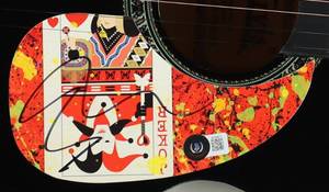 lot 6 image: Ed Sheeran Signed Full-sized Acoustic Guitar (Beckett Authenticated)