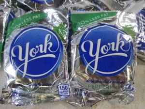 (B-1) 24 York Peppermint Patties 1.4oz Past Date