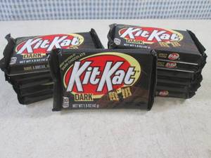 (B-1) 12 Kit Kat Dark Chocolate Candy Bars Past Date