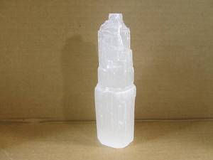 (CNTR) 6 Raw Selenite Tower...