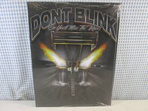 (EC1) Dont Blink Or Youll Miss The Race Tin Sign 12 12 x 16 New in Plastic Wrap