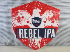 (RM2) Samuel Adams Rebel IPA Tin Bar Sign - New - 16 12 x 18