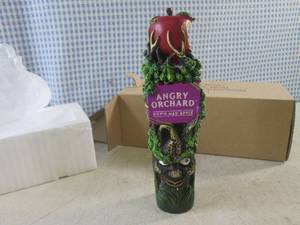 (BS) Angry Orchard HopN Mad Apple Beer Tap Handle - New In Box - 8