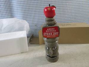 (BS) Angry Orchard Stone Dry Hard Cider Beer Tap Handle - New In Box - 8
