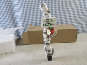 (BS) Angry Orchard Hard Cider Easy Apple Beer Tap Handle - New In Box - 8