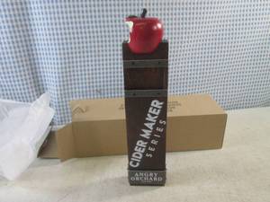(BS) Angry Orchard Hard Cider Maker Series Hard Cider Beer Tap Handle - New In Box - 11