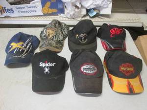 (CS) Assorted Pre-Worn Caps...