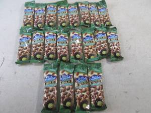 (B-2) 20 Bags Blue Diamond Bold Wasabi &amp Soy Sauce Almonds 1.5oz Bags Best By 120423 and 030624