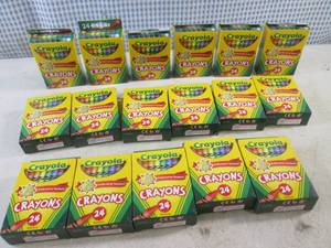 (CSB) 17 Boxes of 24pc Crayola Crayons