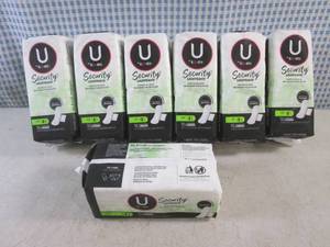 (CSB) 7 Packs of U by Kotex Security Lightdays Long Paniliners 16 per Pack