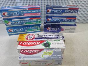 (CS) Assorted Tubes of Toothpaste...