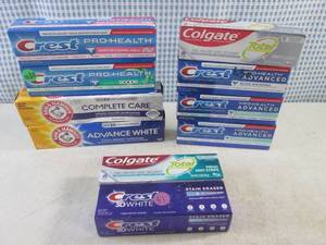 (CS) Assorted Tubes of Toothpaste...