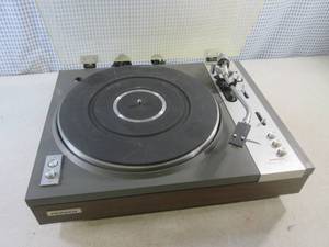 (A-3) Pioneer PL-177D Automatic Stereo Turntable - Powers On - Capstan Turns - Needs A New Belt