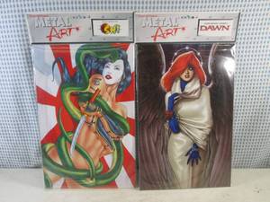 (FS) Metal Arts SHI by William Tucci and DAWN by Joseph Michael Lisner - 10 14 x 15 34 New In Packaging