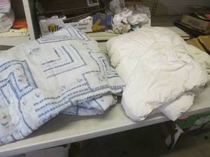 (A-2T) Feather Comforter and Other Comforter