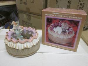 (RM6) Case of 24 Musical Revolving Carousels