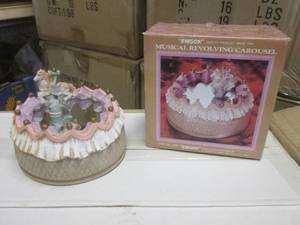 (RM6) Case of 24 Musical Revolving Carousels