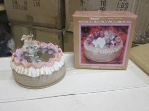 (RM6) Case of 24 Musical Revolving Carousels