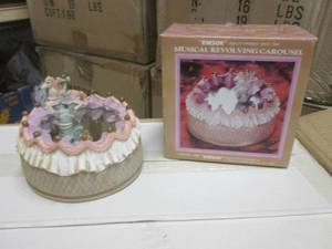 (RM6) Case of 24 Musical Revolving Carousels