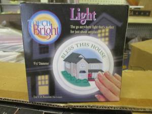 (RM6) Case of 60 Touch Bright Lights - 5 12 Diameter