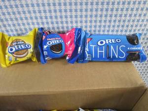 (B-3) Box of 56 Oreo Cookie Variety Packs Best by Oct 2023