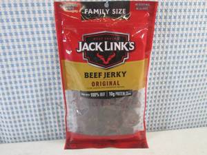 (B-3) Family Size Bag Jack Links Original Beef Jerky 10oz Best by Jan 2024