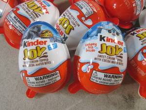 (B-3) 24 Kinder Joy Eggs Past Date...