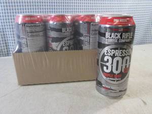 (C-1) 12-Pack Black Rifle Coffee Company Rich Mocha Espresso 300 Triple Shot 15oz Cans Best by Apr 2024