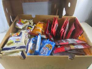 (EC2) Box Full of Assorted Snacks Past Date