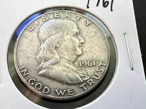 1961 D Franklin Half Dollar