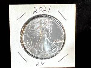 2021 Walking Liberty 1 oz Silver Coin