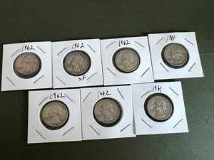 7 - 1960s Washington Quarters