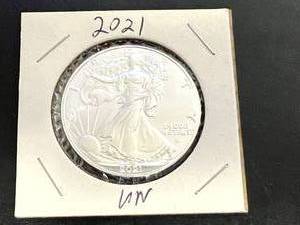 2021 Walking Liberty 1 oz Silver Coin
