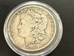 1897 O Morgan Dollar