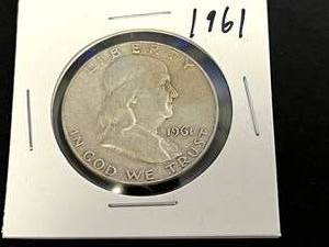 1961 D Franklin Half Dollar
