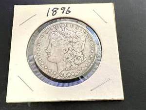 1896 O Morgan Dollar