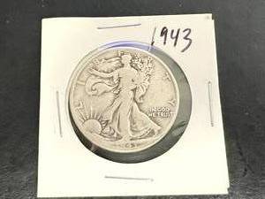 1943 D Liberty Half Dollar