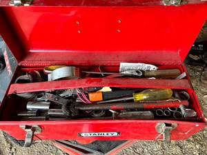 lot 23 image: Stanley Tool Box & Contents