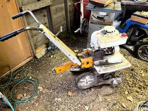 lot 31 image: Sears Rototiller with Tecumsen Engine