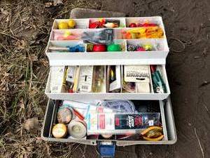 lot 53 image: Tackle Box & Contents