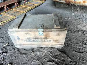 lot 77 image: Wood Primers Box Full of Pipe Fittings