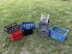 lot 108 image: Dairy & Soda Crates