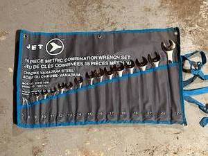 lot 285 image: 16 Piece Metric Wrench Set
